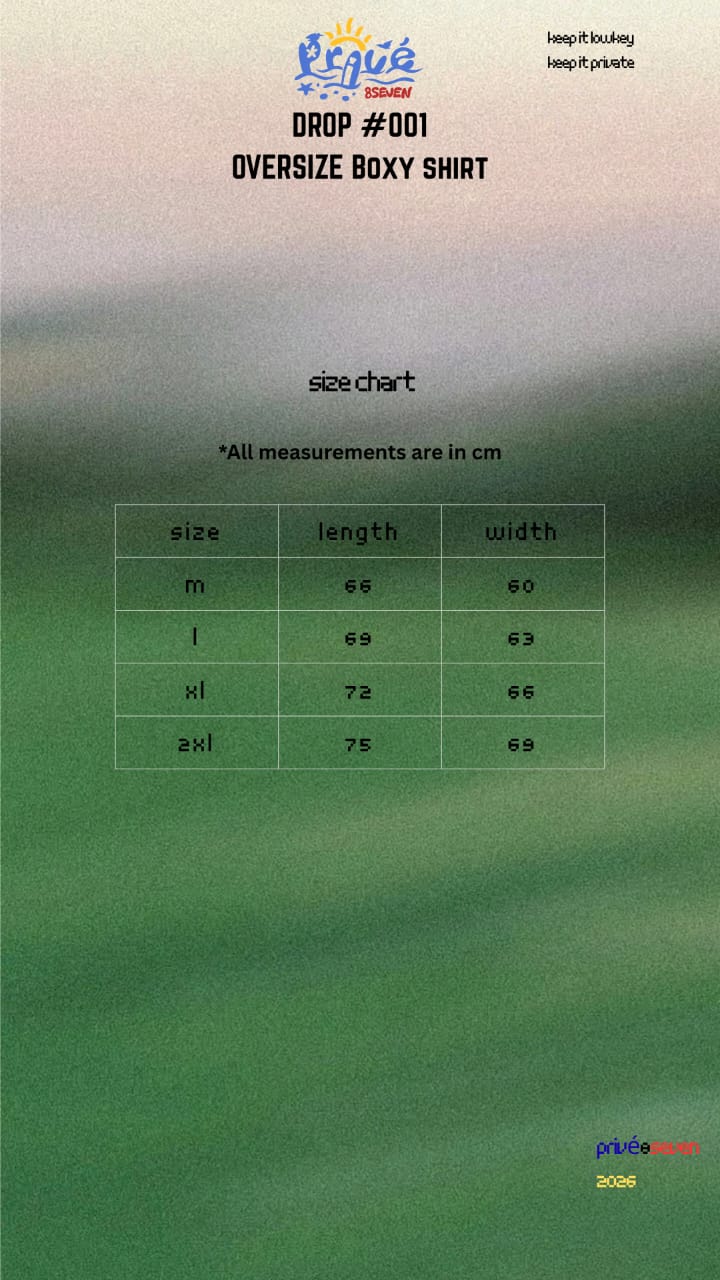 P87 Size Guide